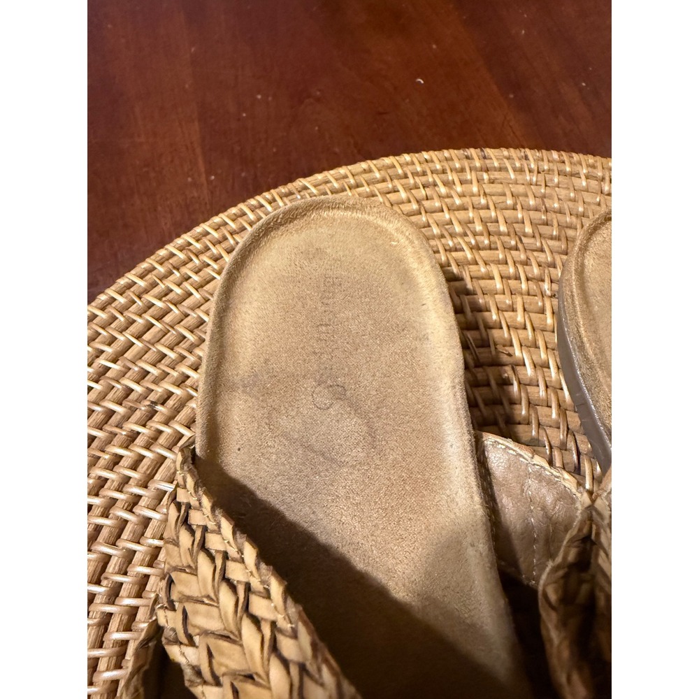 Baretraps Jonelle Tan Braided Toe Loop Slide Sandals Womens 9.5M - Picture 8 of 10